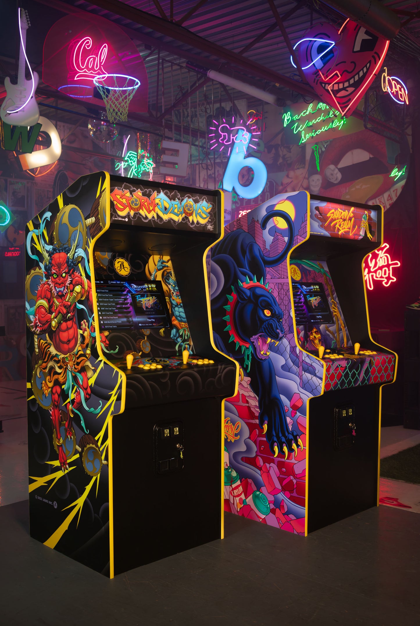 Storm Demons - Retro Arcade Cabinet
