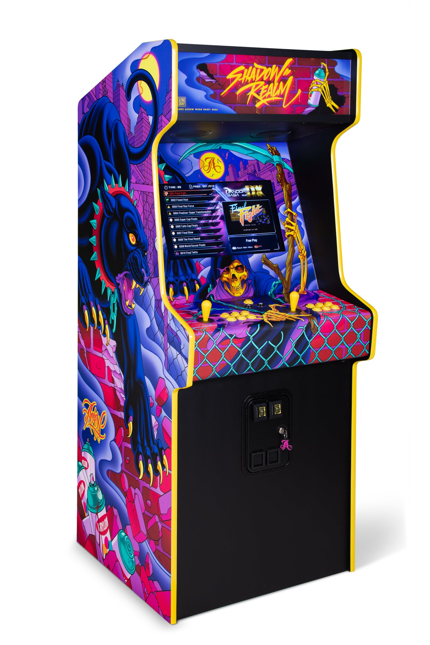 SHADOW REALM - Retro Arcade Cabinet