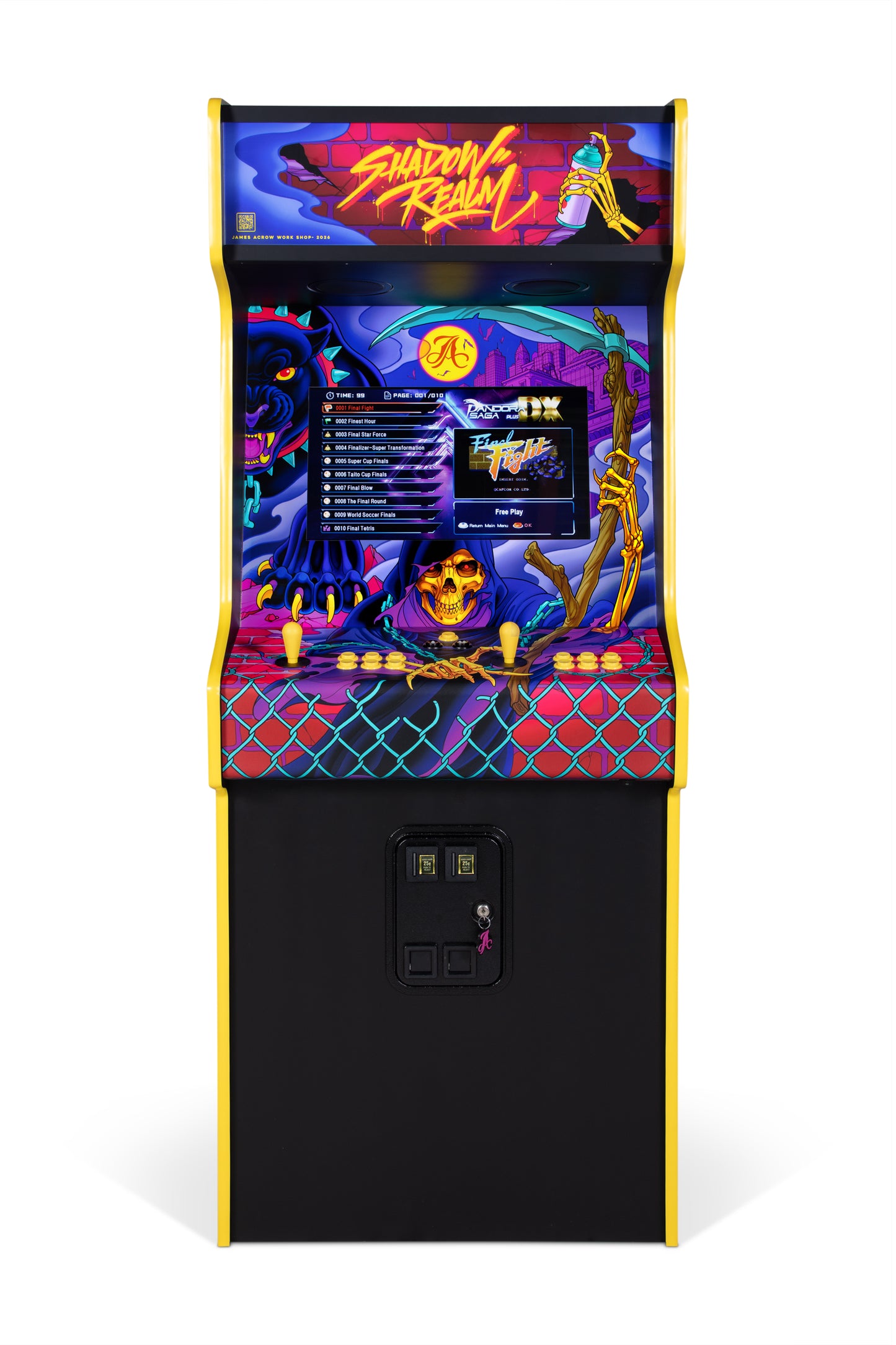 SHADOW REALM - Retro Arcade Cabinet
