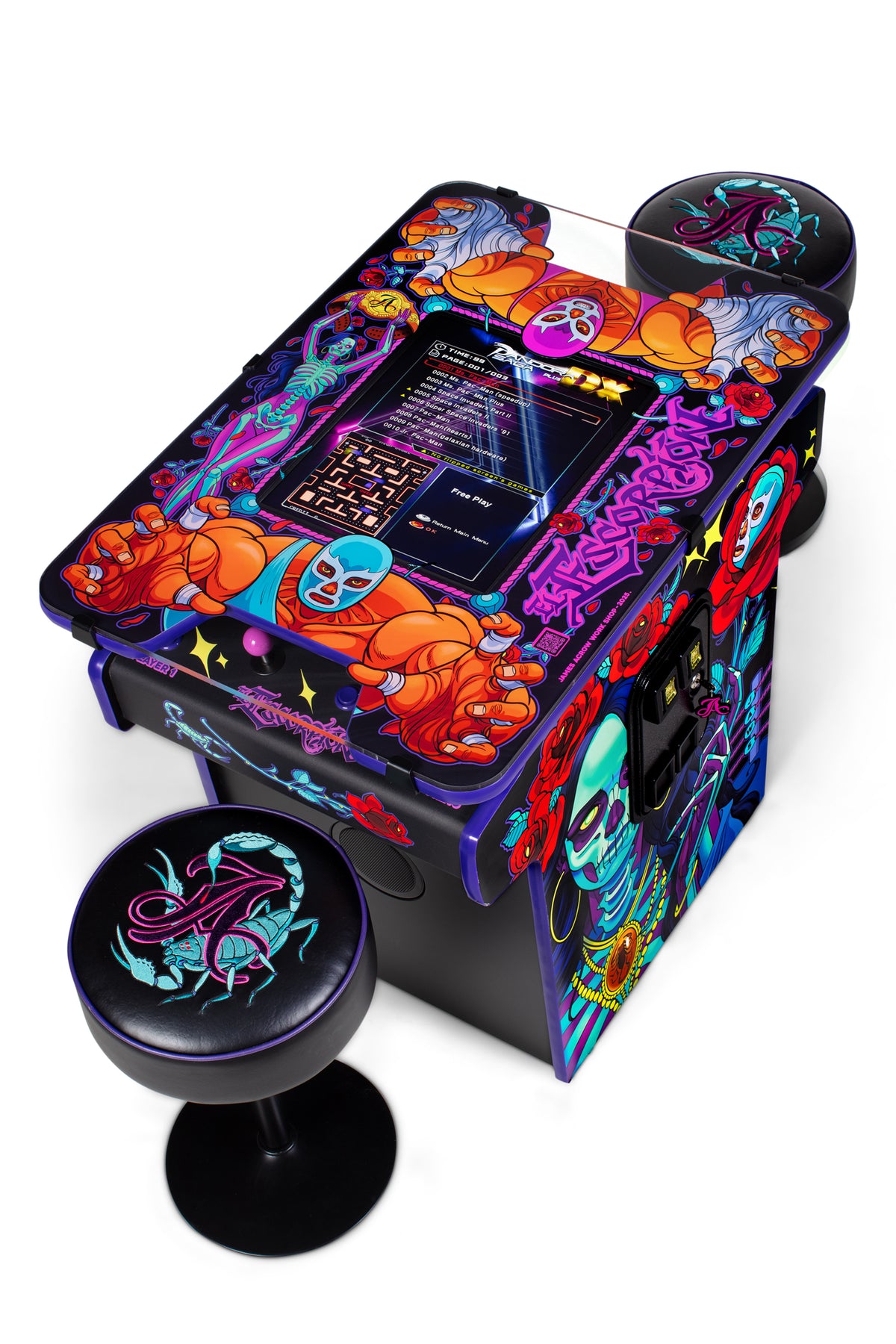 EL ESCORPION -  Retro Arcade Cocktail Table