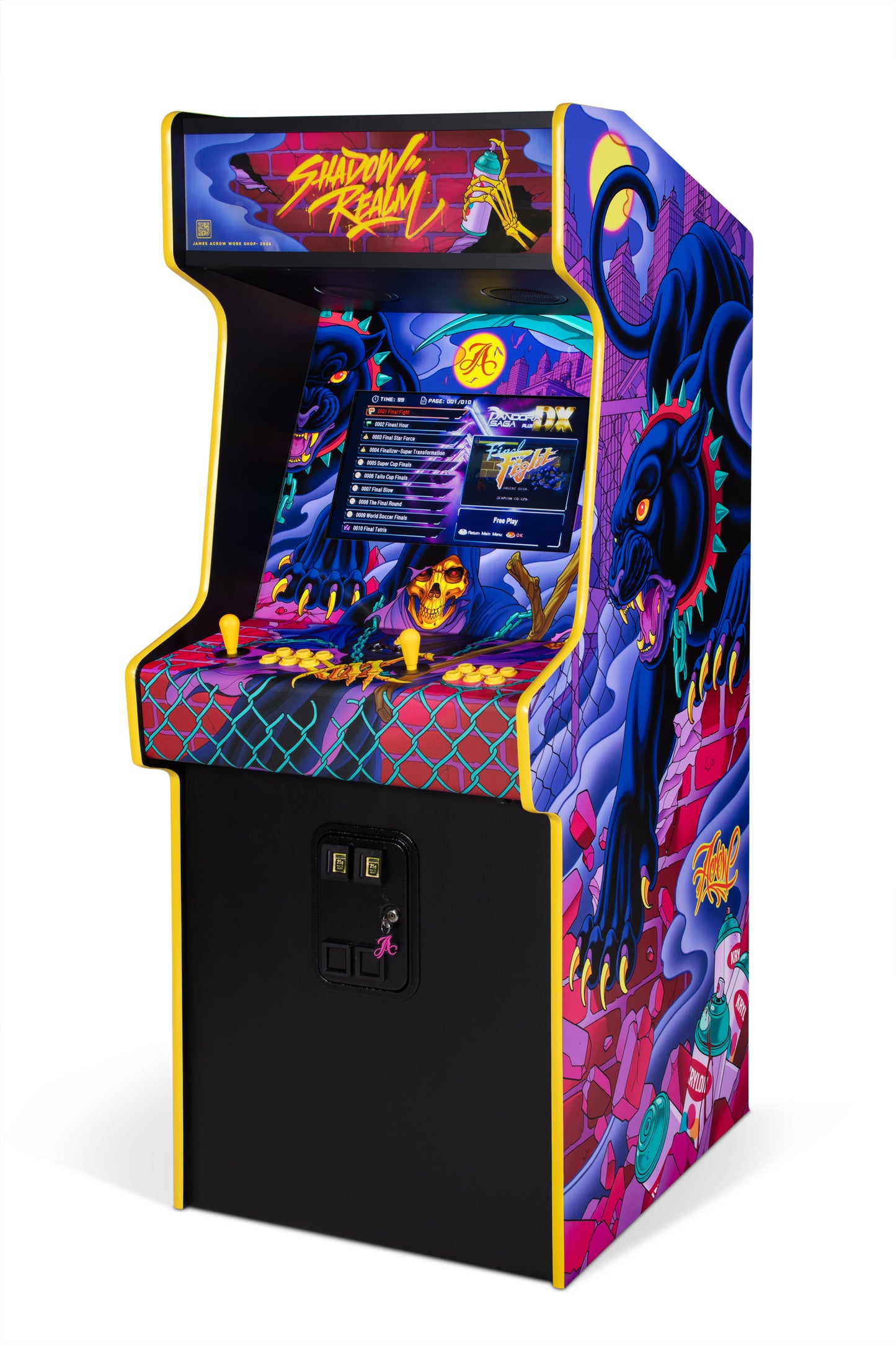 SHADOW REALM - Retro Arcade Cabinet