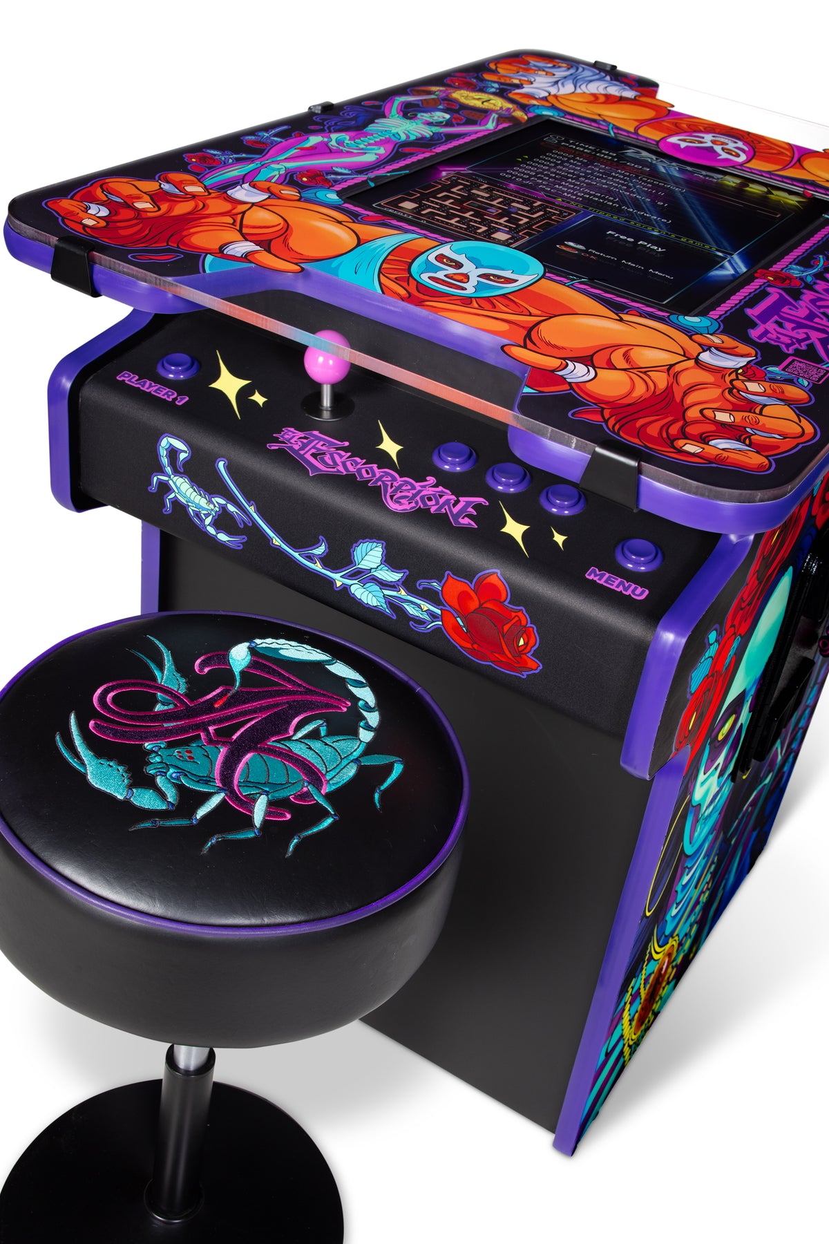 EL ESCORPION -  Retro Arcade Cocktail Table