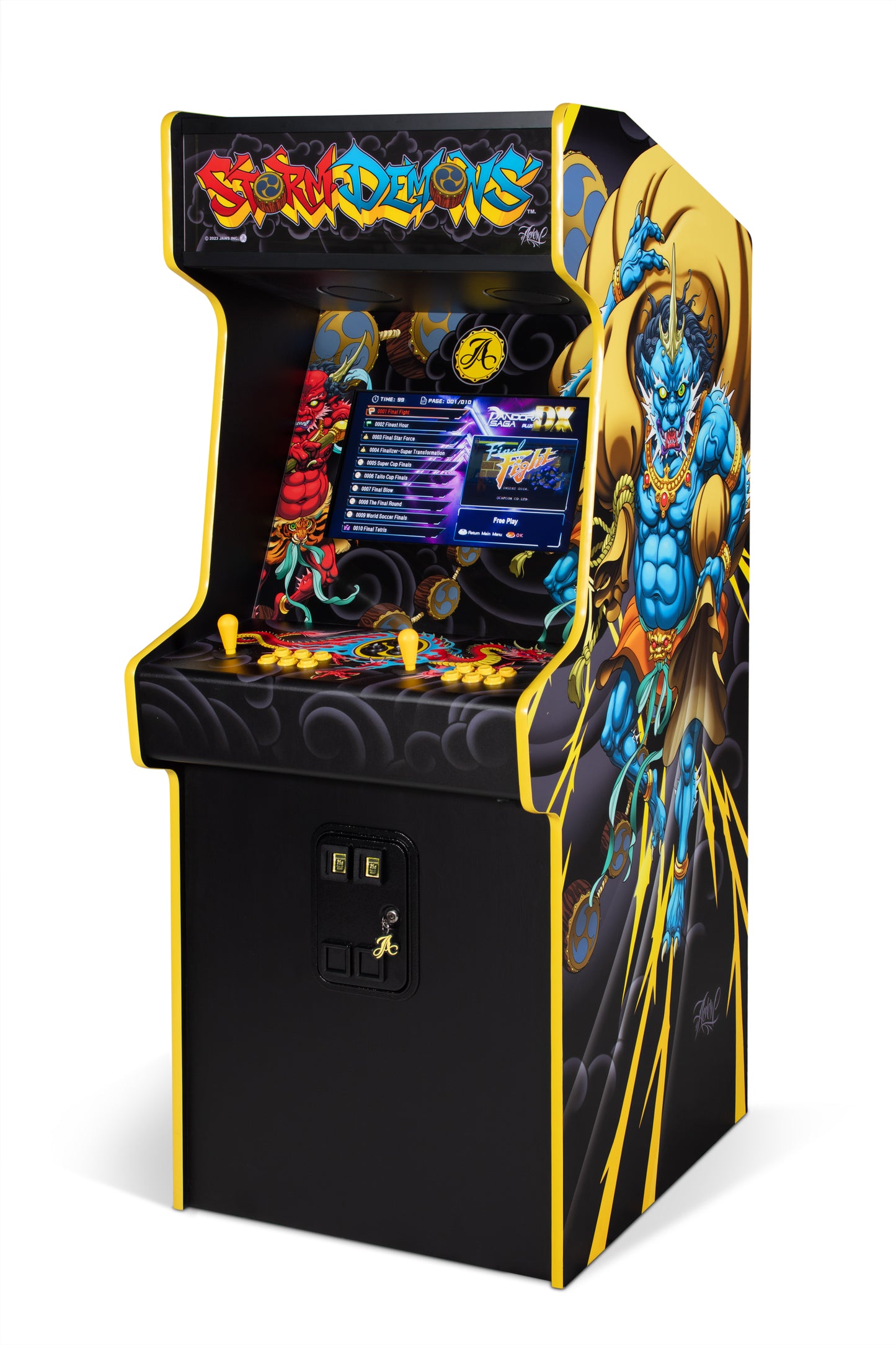 Storm Demons - Retro Arcade Cabinet