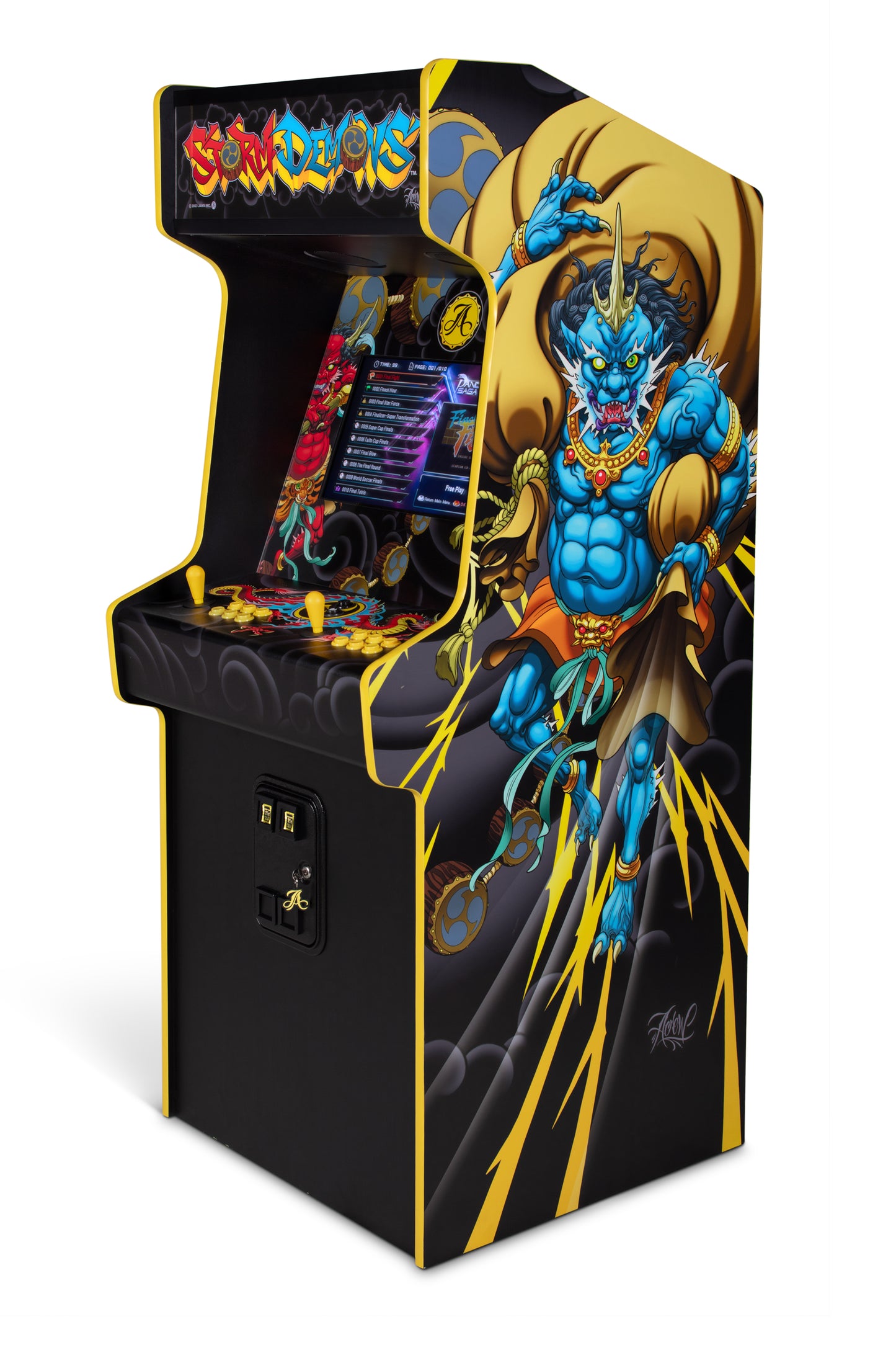 Storm Demons - Retro Arcade Cabinet
